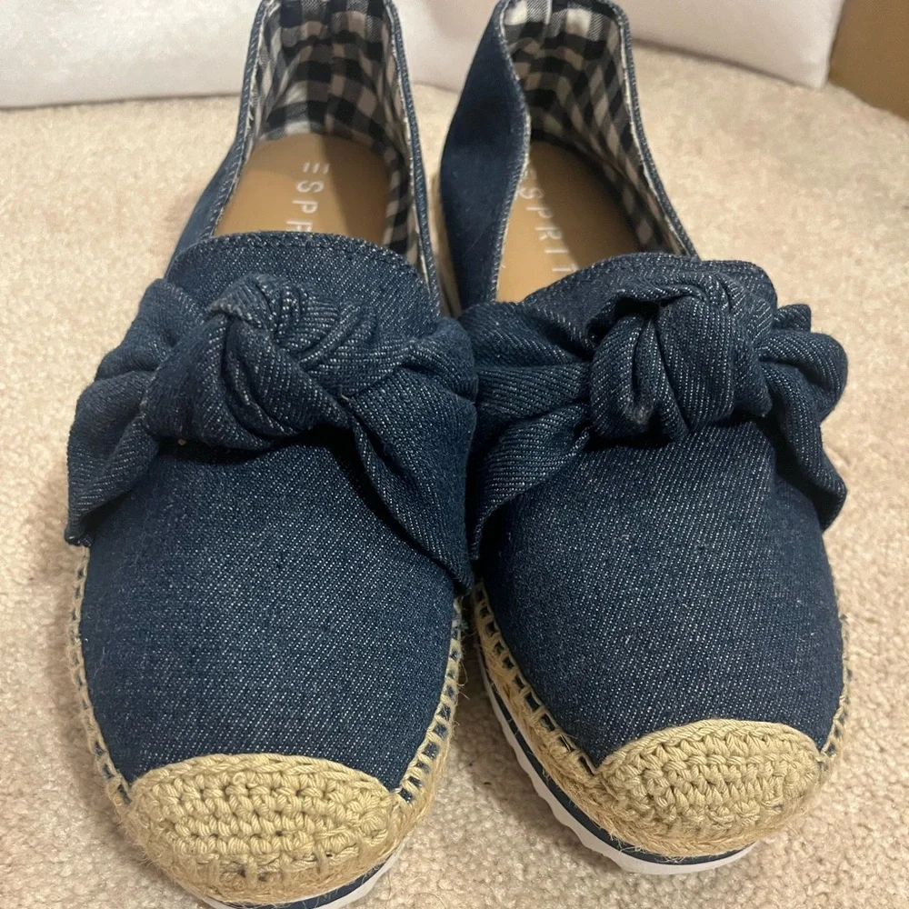 Esprit espadrille slip